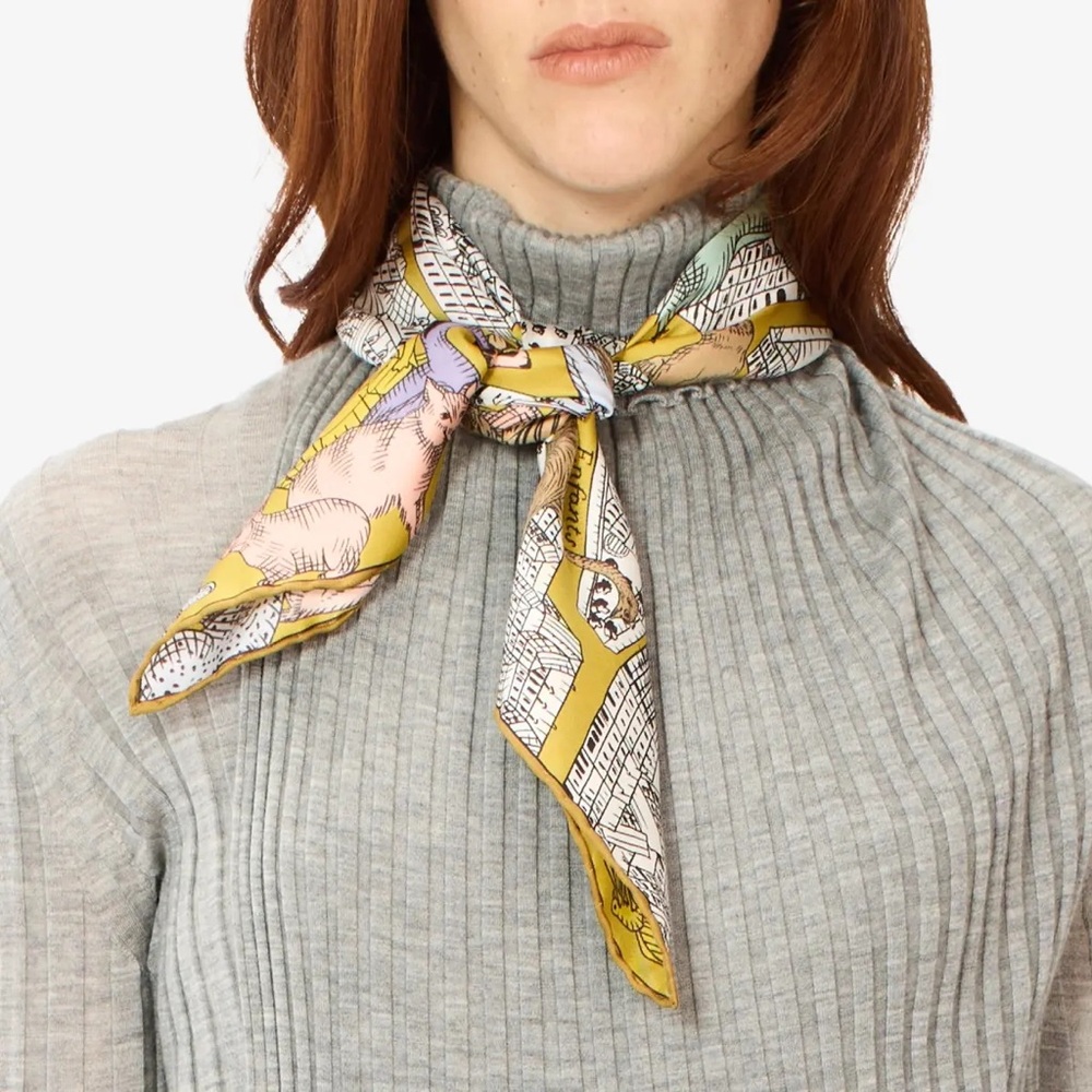 Inoui Editions 100% Silk Scarf